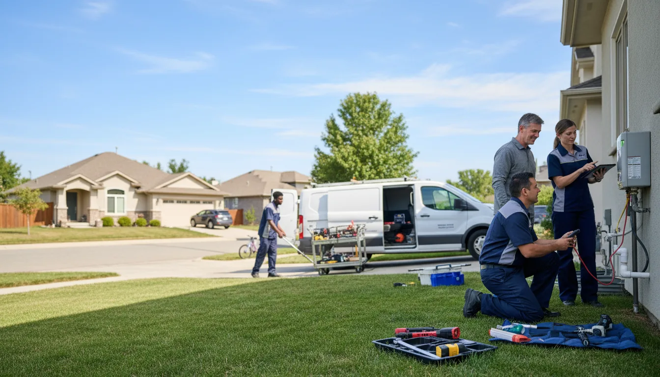 Tankless water heater service in Arnegard, ND